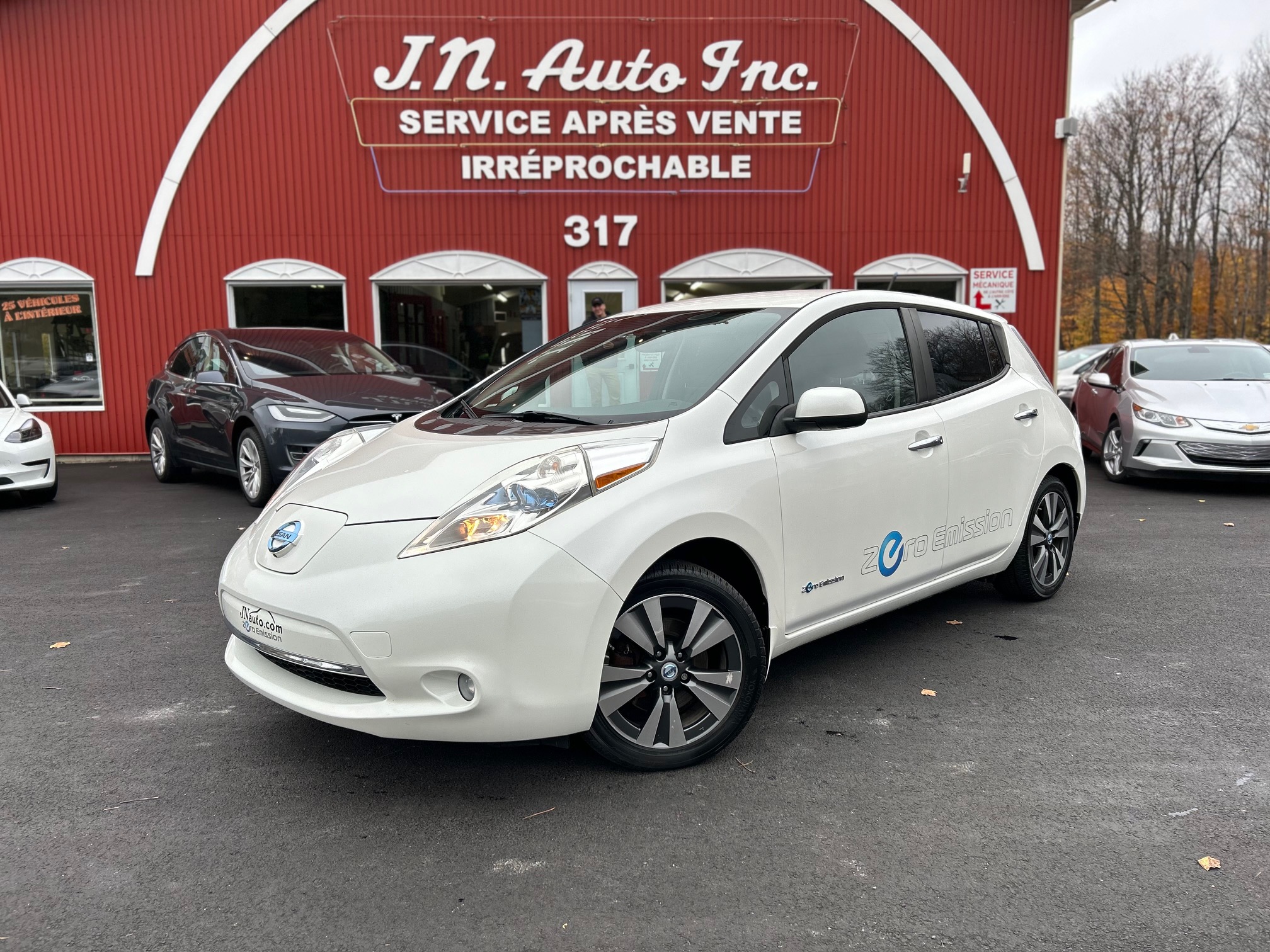 Véhicule Nissan Leaf $30941 2020 à vendre près de Sherbrooke, JN Auto